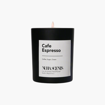 Nuha Scents Cafe Espresso Signature Collection Scented Candle 180gm