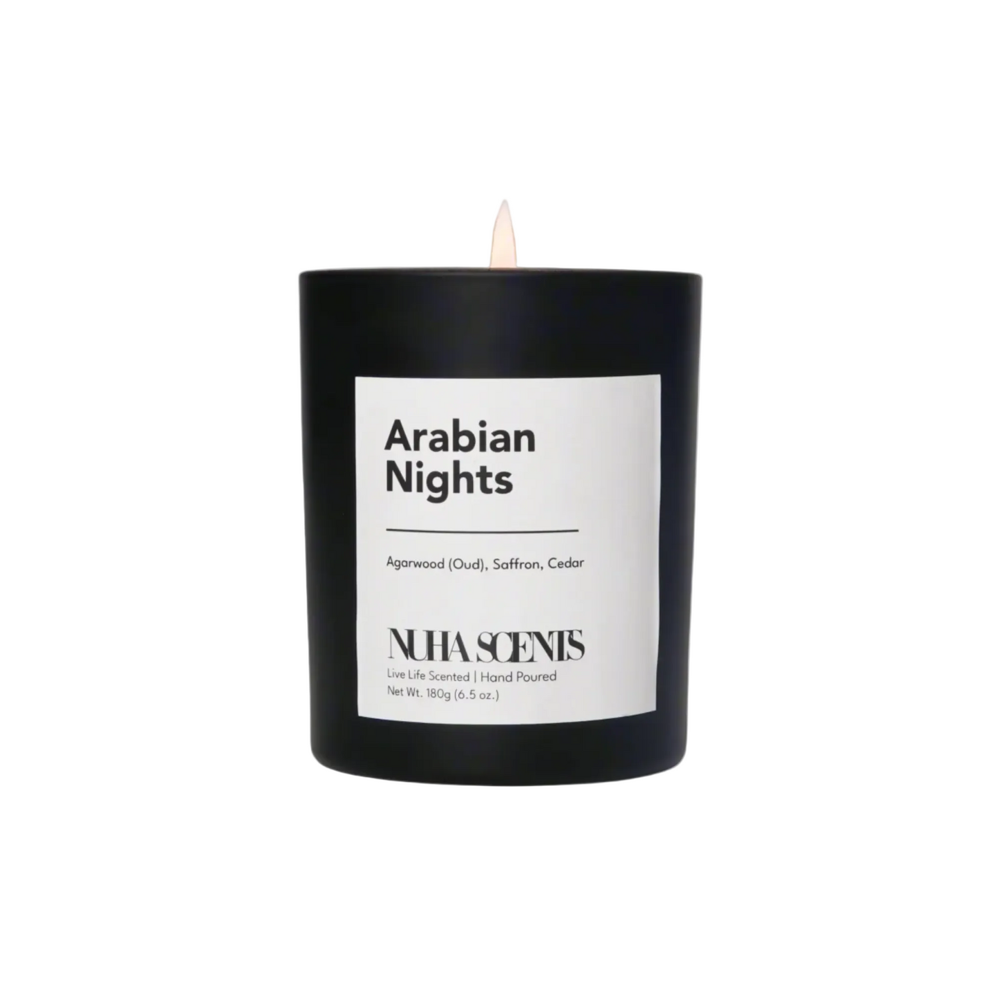 Nuha Scents Arabian Nights Signature Collection Scented Candle 180gm