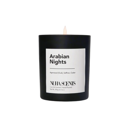 Nuha Scents Arabian Nights Signature Collection Scented Candle 180gm
