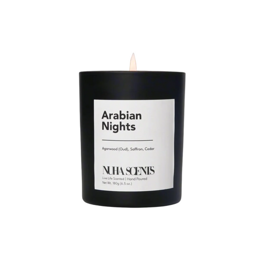 Nuha Scents Arabian Nights Signature Collection Scented Candle 180gm