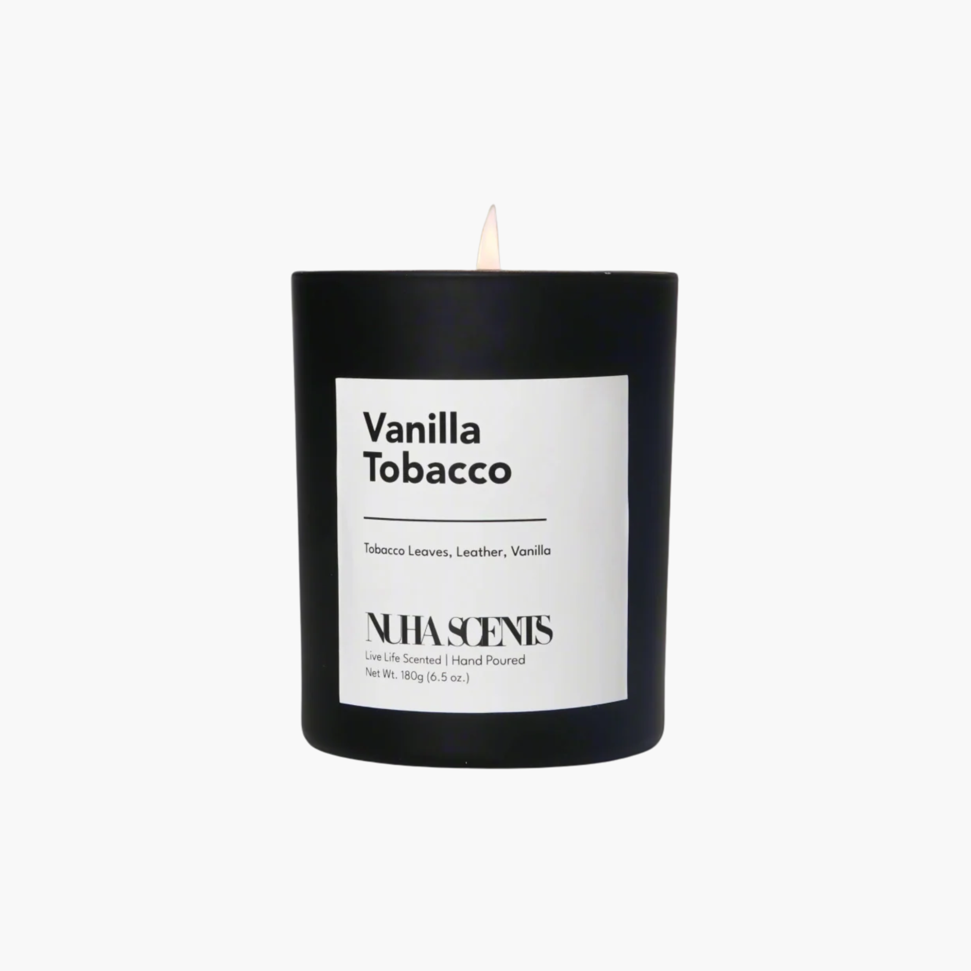 Nuha Scents Vanilla Tobacco Signature Collection Scented Candle 180gm