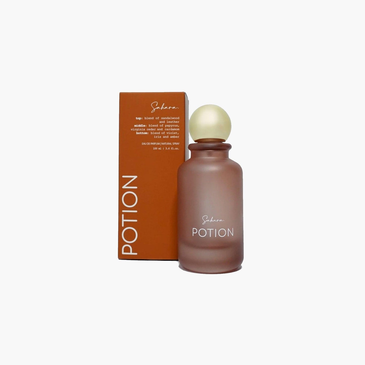 Potion Sahara Eau de Parfum 100ml Bottle and Box