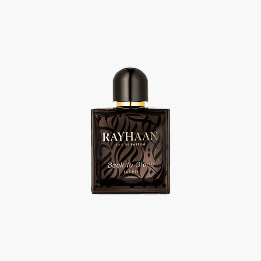 Rayhaan Back To Black For Her Eau De Parfum 100Ml