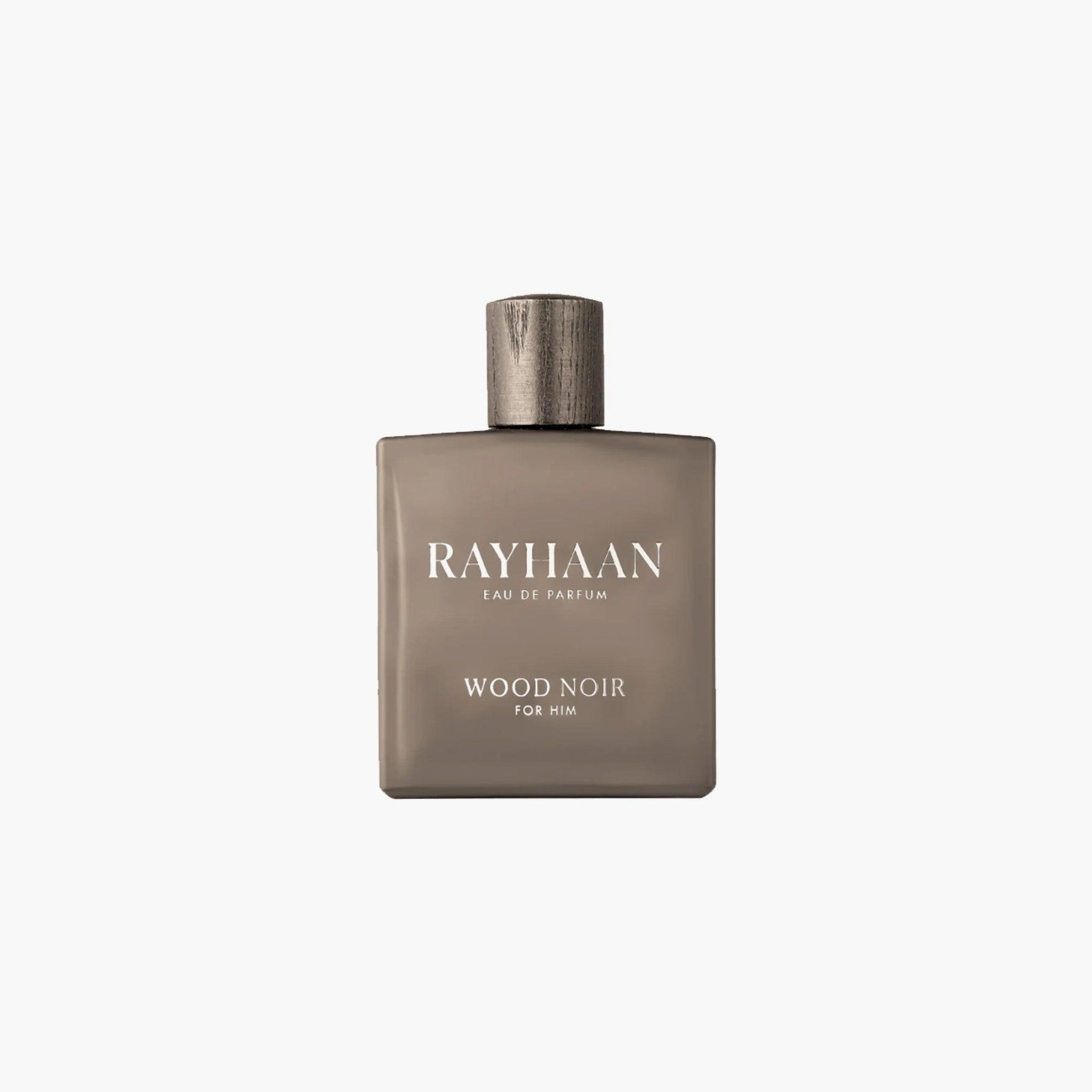 Rayhaan Wood Noir For Him Eau de Parfum 100ml Bottle