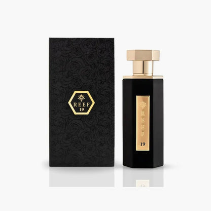 Reef 19 Eau De Parfum Unisex 15ml Bottle and Packaging