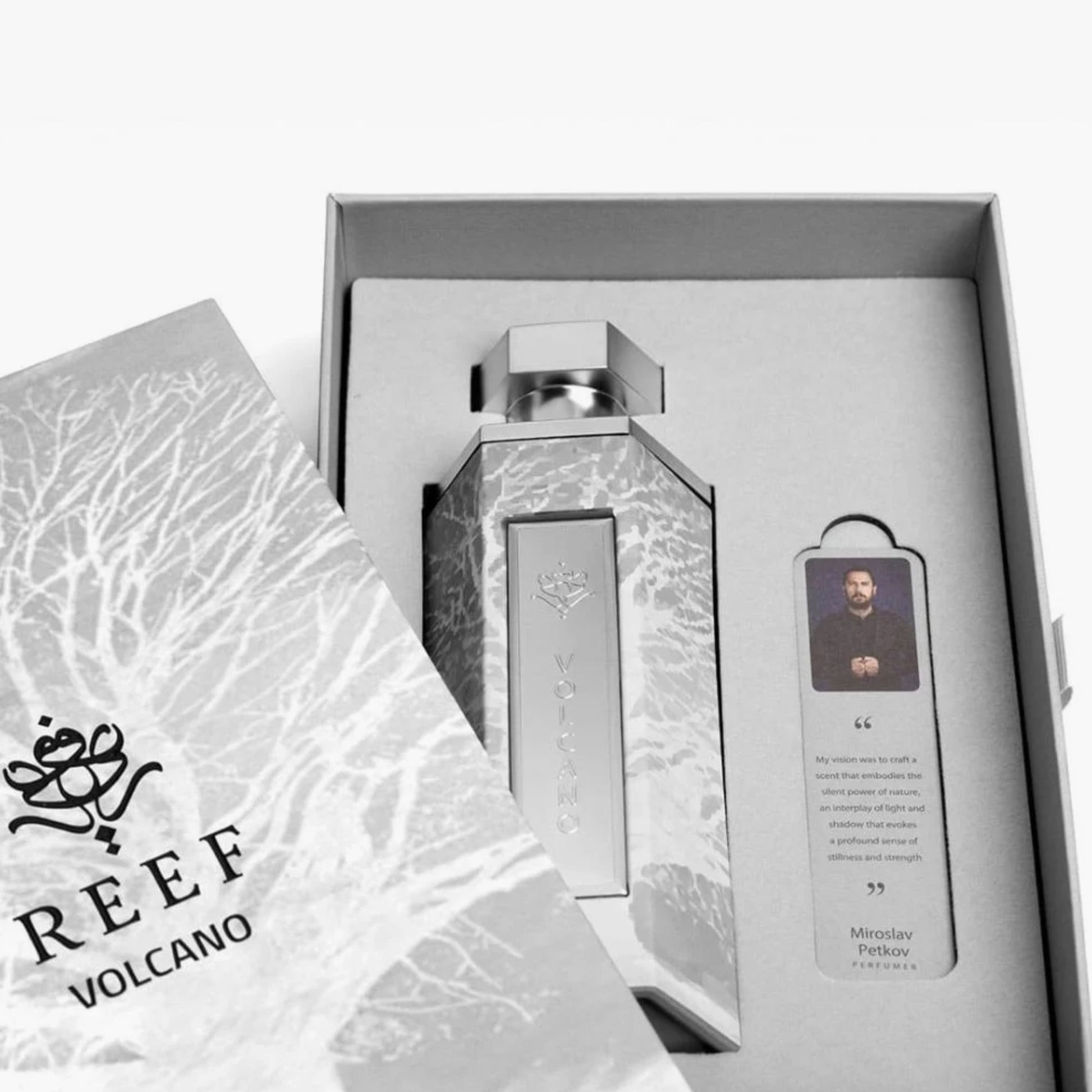 Reef Volcano Eau De Parfum Unisex 200ml Bottle and Packaging
