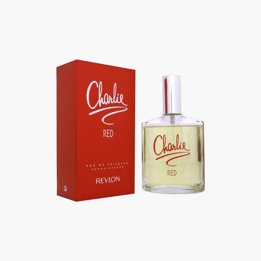 Revlon Charlie Red Eau de Toilette 100ml Bottle and Box