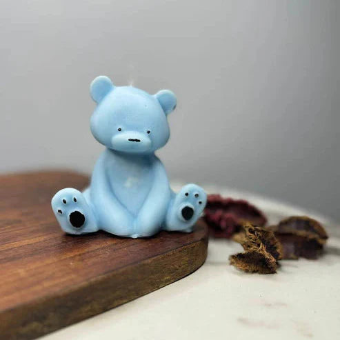 Candle Wick Store Large Teddy Bear Candle Back View
