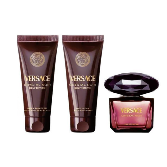 Versace Versace Crystal Noir Pour Femme Gift Set — Buy in Pakistan | PerfumeDaddy.pk