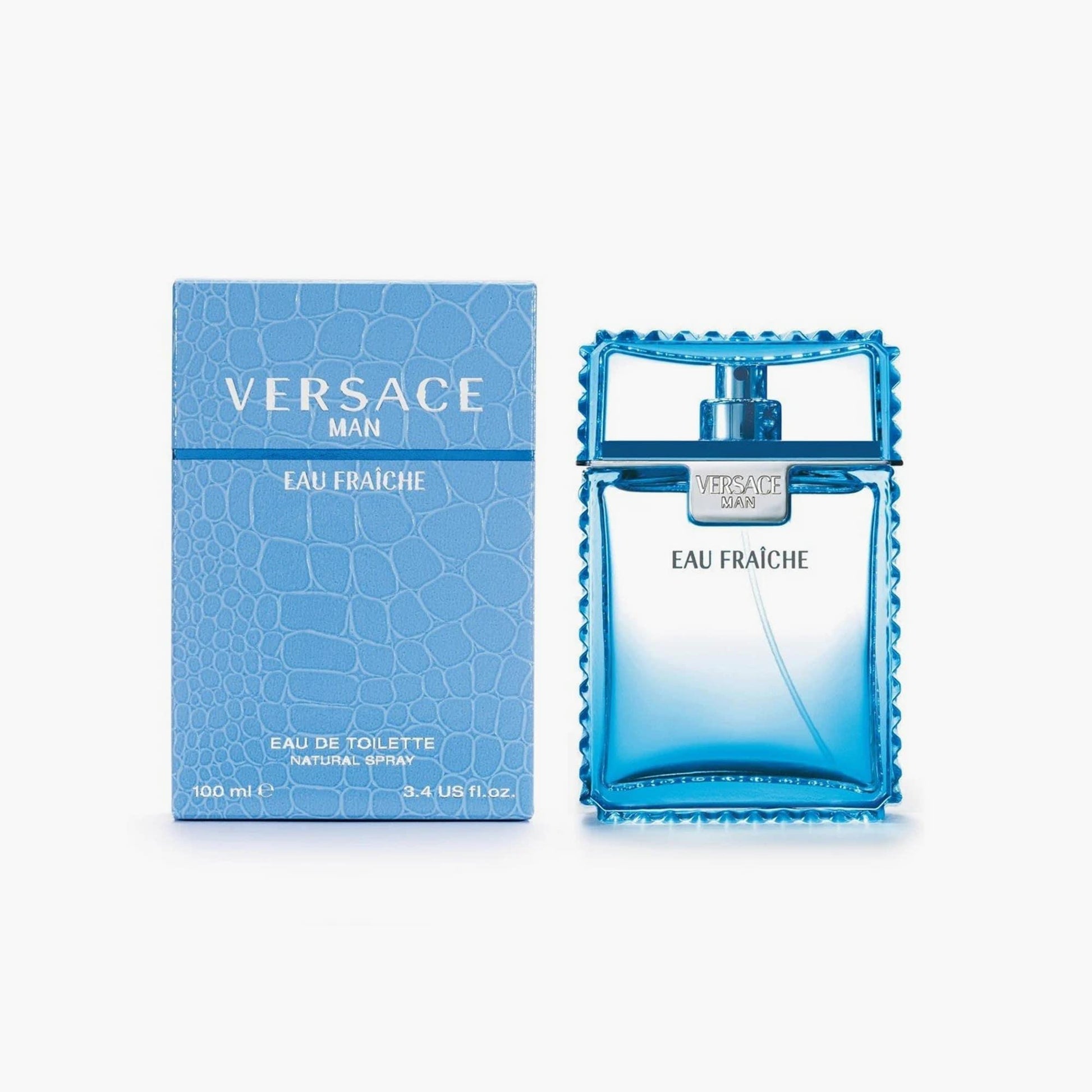 Versace Man Eau Fraiche Eau de Toilette Tester 100ml Bottle and Box