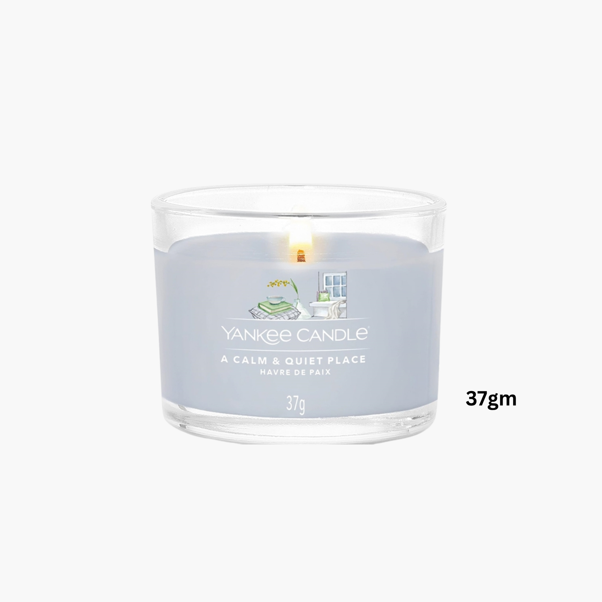 Yankee Candles Yankee A Calm & Quiet Place Scented Candle Side View