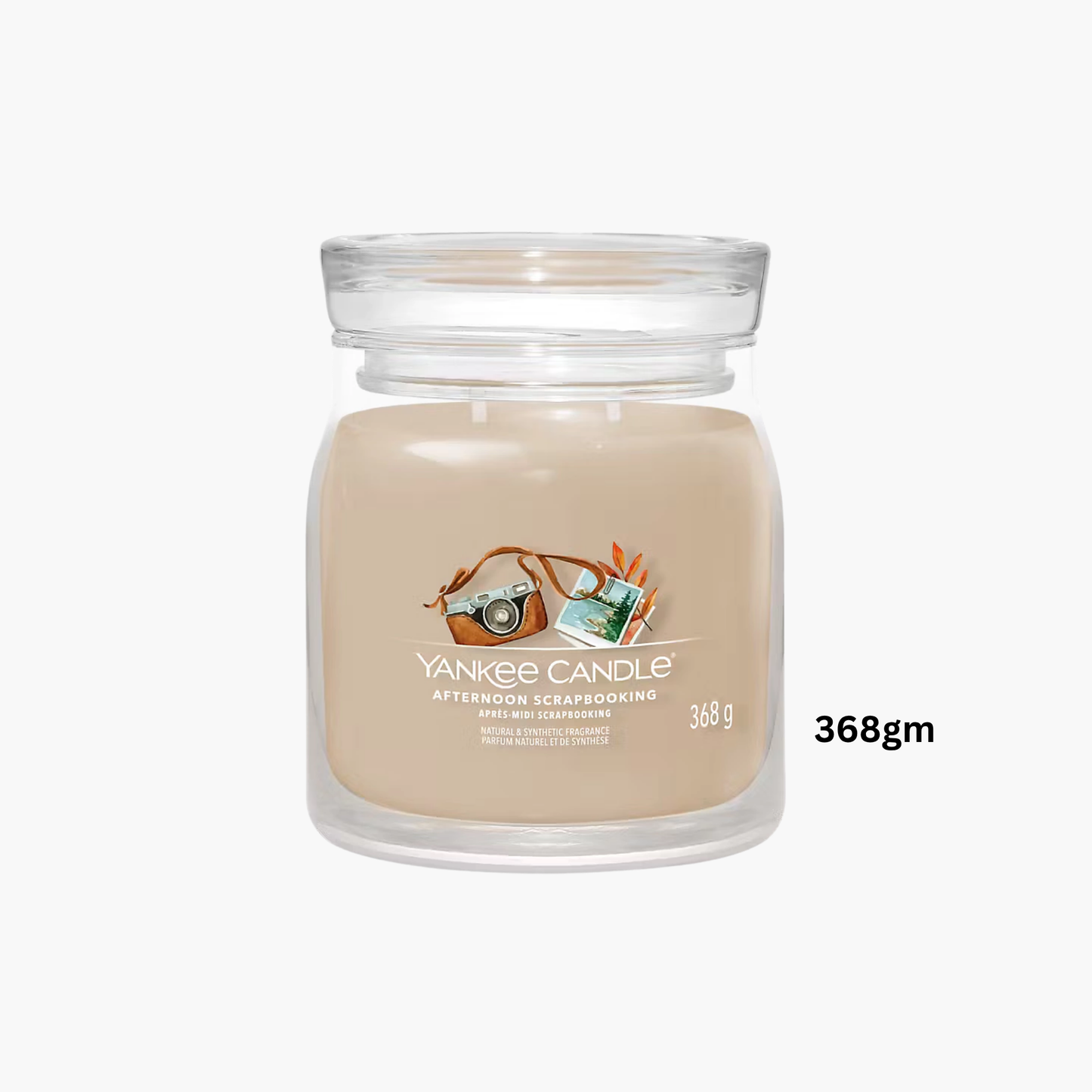 Yankee Candles Yankee Afternoon Scrapbooking Scented Candle 368gm - Buy in Pakistan | Perfume Daddy