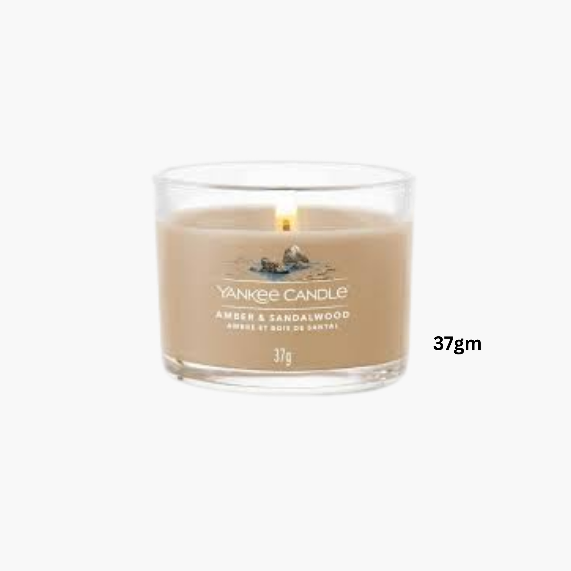 Yankee Candles Yankee Amber & Sandalwood Scented Candle Fragrance Notes and Details