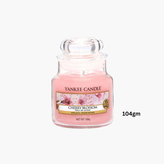 Yankee Candles Yankee Cherry Blossom Scented Candle 104gm - Buy in Pakistan | Perfume Daddy