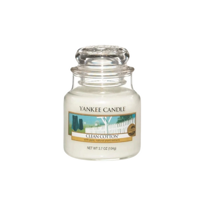 Yankee Candles Yankee Clean Cotton Scented Candle - Buy in Pakistan | Perfume Daddy
