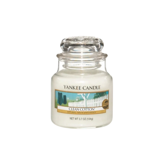 Yankee Candles Yankee Clean Cotton Scented Candle - Buy in Pakistan | Perfume Daddy