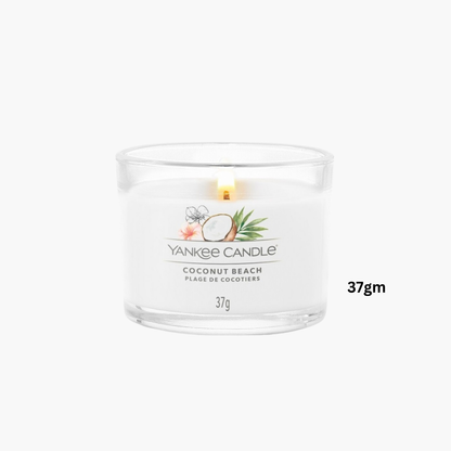 Yankee Candles Yankee Coconut Beach Scented Candle 37gm - Buy in Pakistan | Perfume Daddy