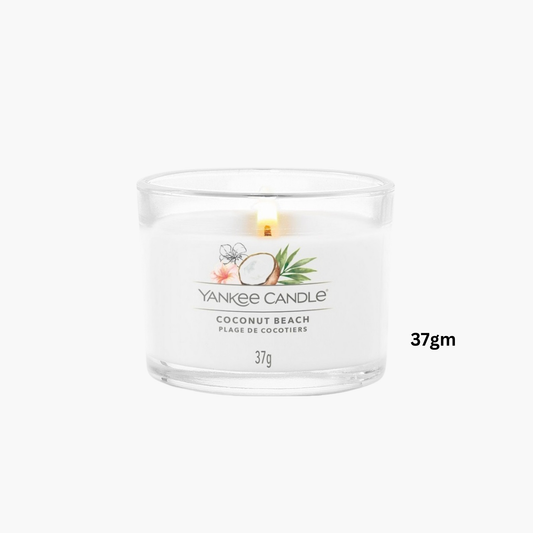 Yankee Candles Yankee Coconut Beach Scented Candle 37gm - Buy in Pakistan | Perfume Daddy