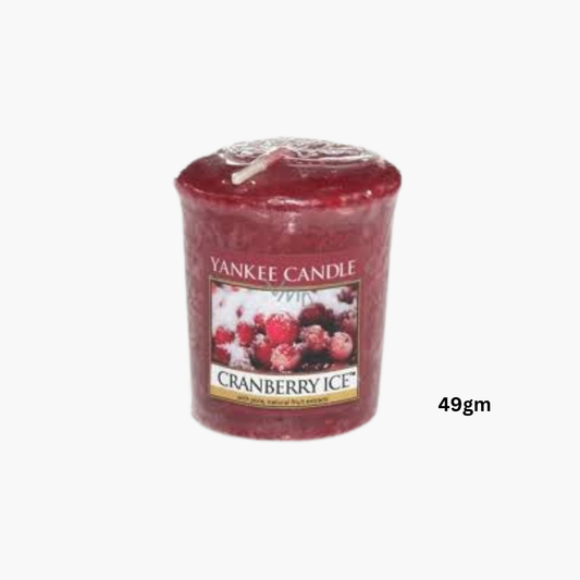 Yankee Candles Yankee Cranberry Ice Scented Candle 49gm - Buy in Pakistan | Perfume Daddy