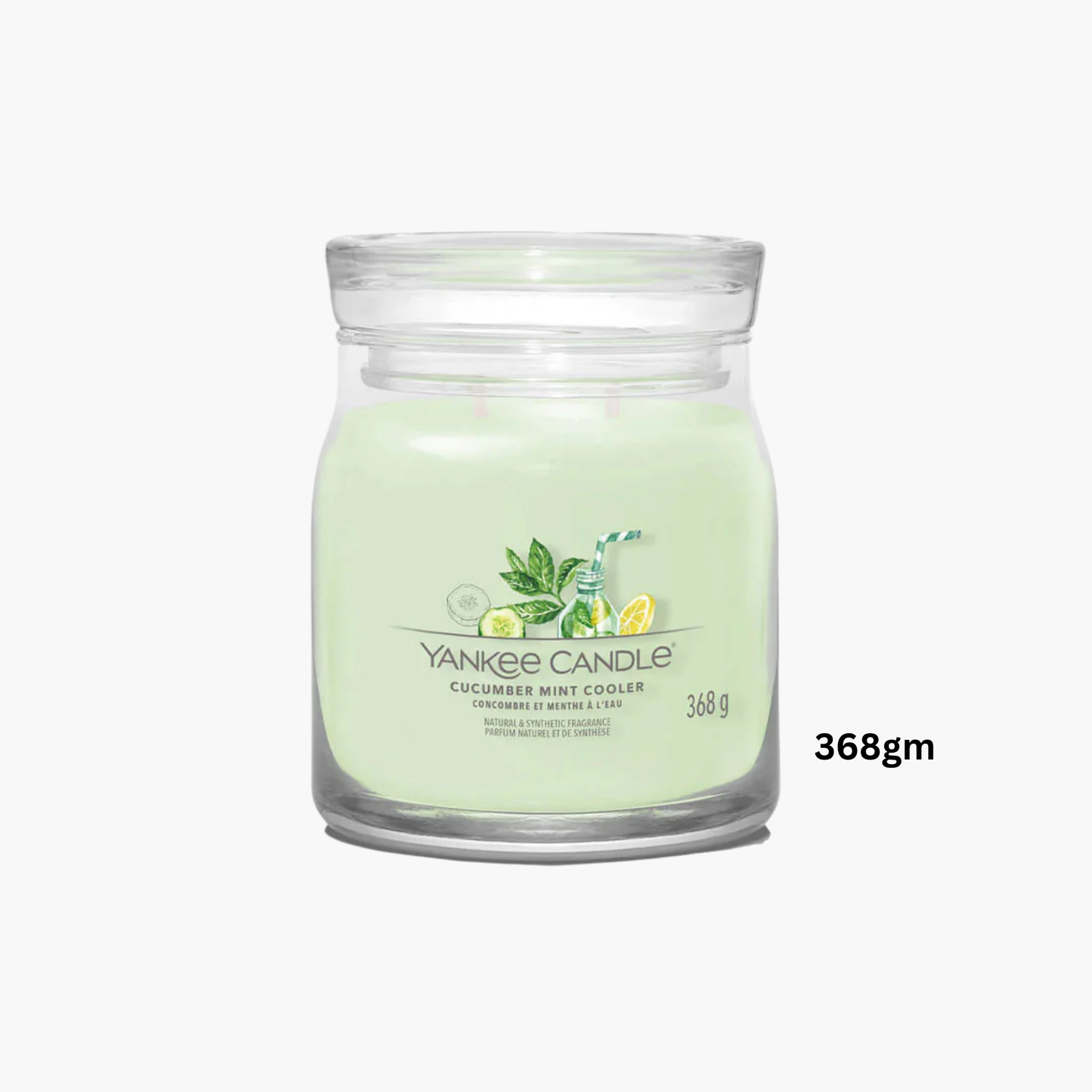 Yankee Candles Yankee Cucumber Mint Cooler Scented Candle Fragrance Notes and Details