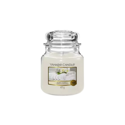 Yankee Candles Yankee Fluffy Towels Scented Candle - Buy in Pakistan | Perfume Daddy