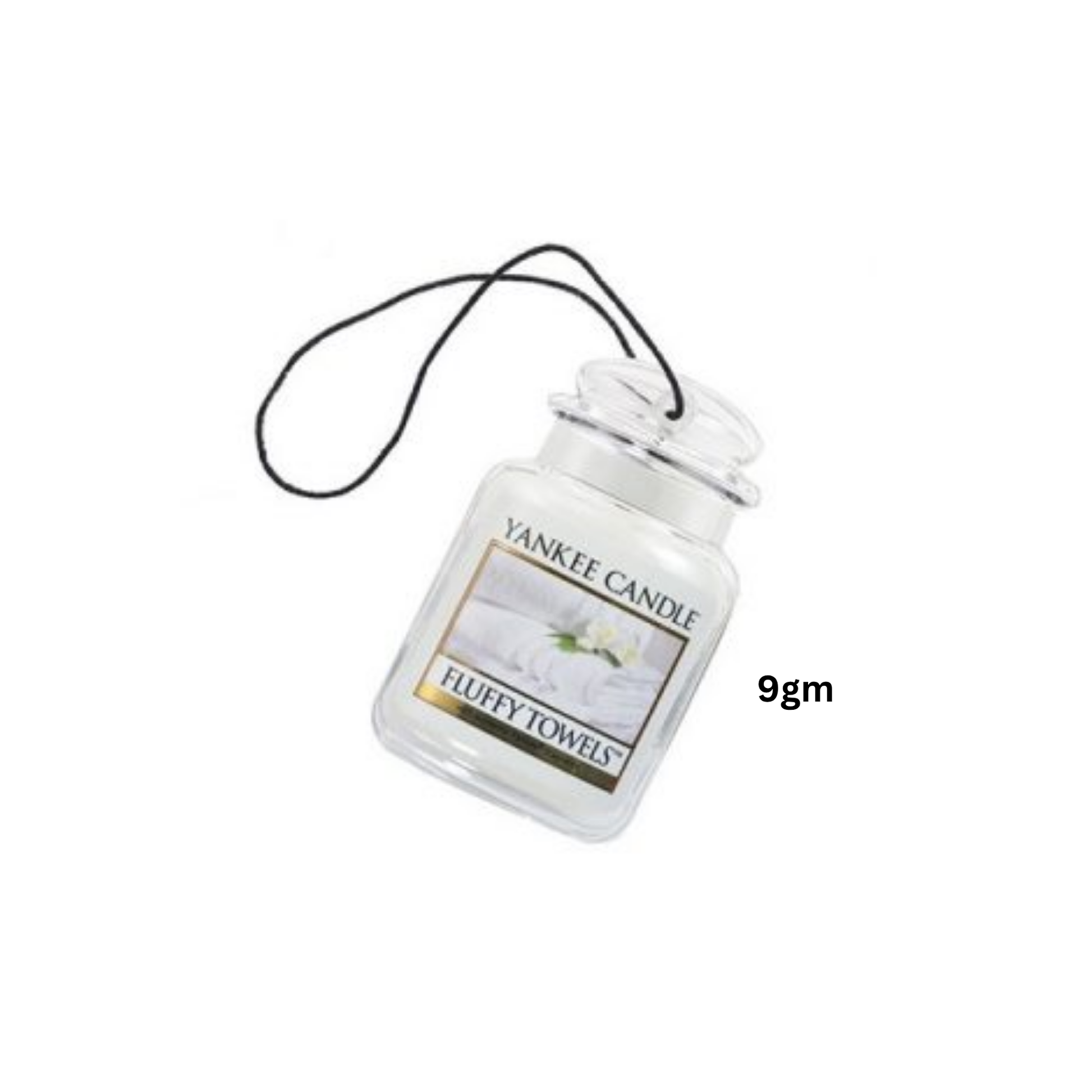Yankee Candles Yankee Fluffy Towels Ultimate Car Jar Scented Candle 9gm - Buy in Pakistan | Perfume Daddy