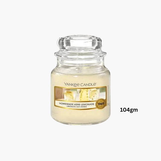 Yankee Candles Yankee Homemade Herb Lemonade Scented Candle 104gm - Buy in Pakistan | Perfume Daddy