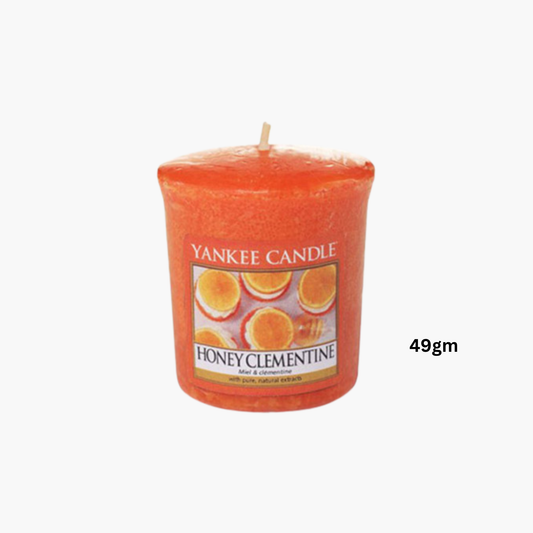 Yankee Candles Yankee Honey Clementine Scented Candle 49gm - Buy in Pakistan | Perfume Daddy