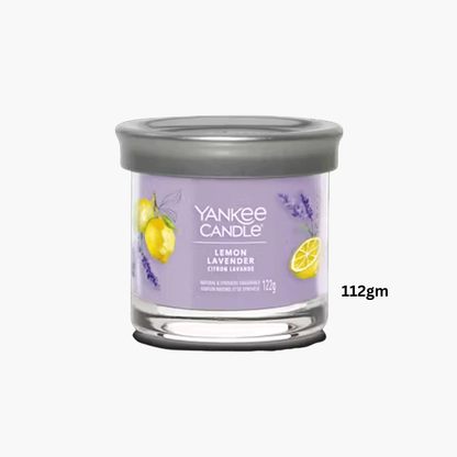 Yankee Candles Yankee Lemon Lavender Scented Candle Close-Up View