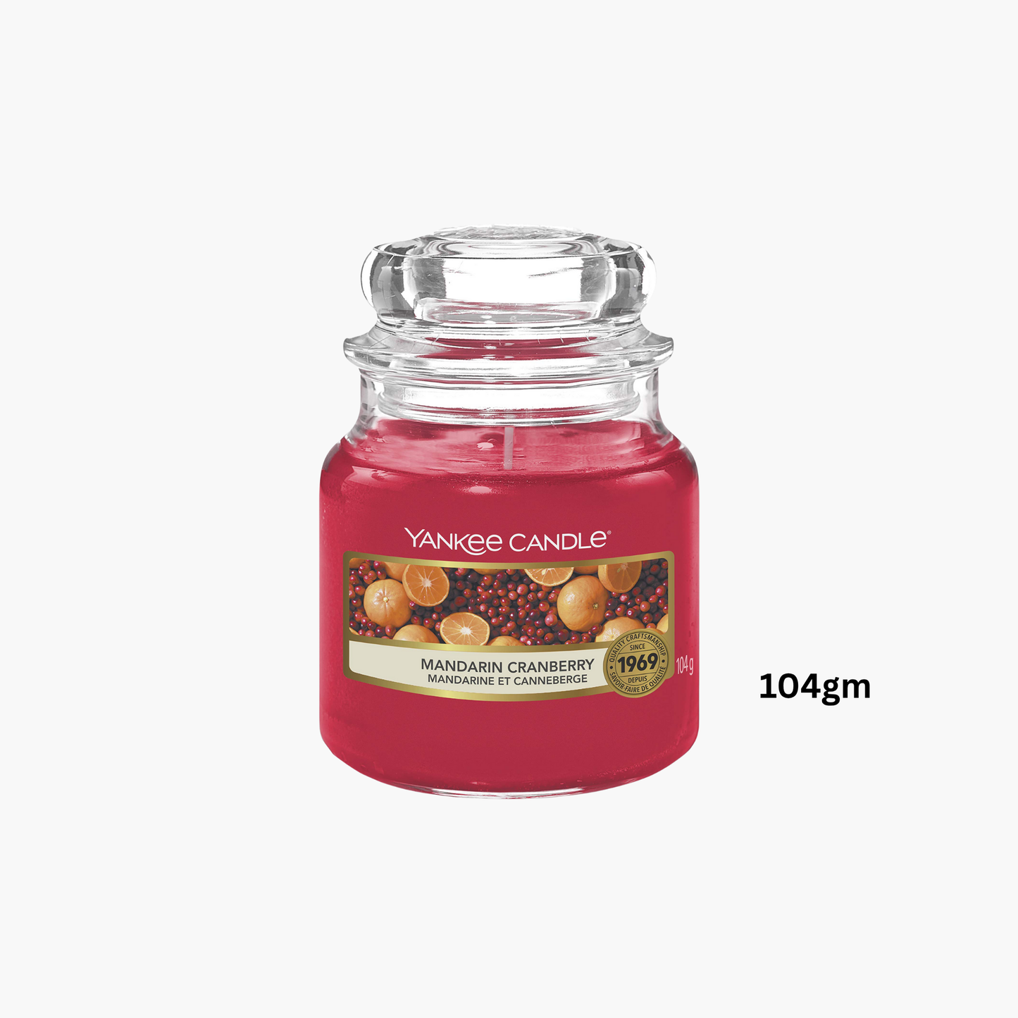 Yankee Candles Yankee Mandarin Cranberry Scented Candle 104gm - Buy in Pakistan | Perfume Daddy