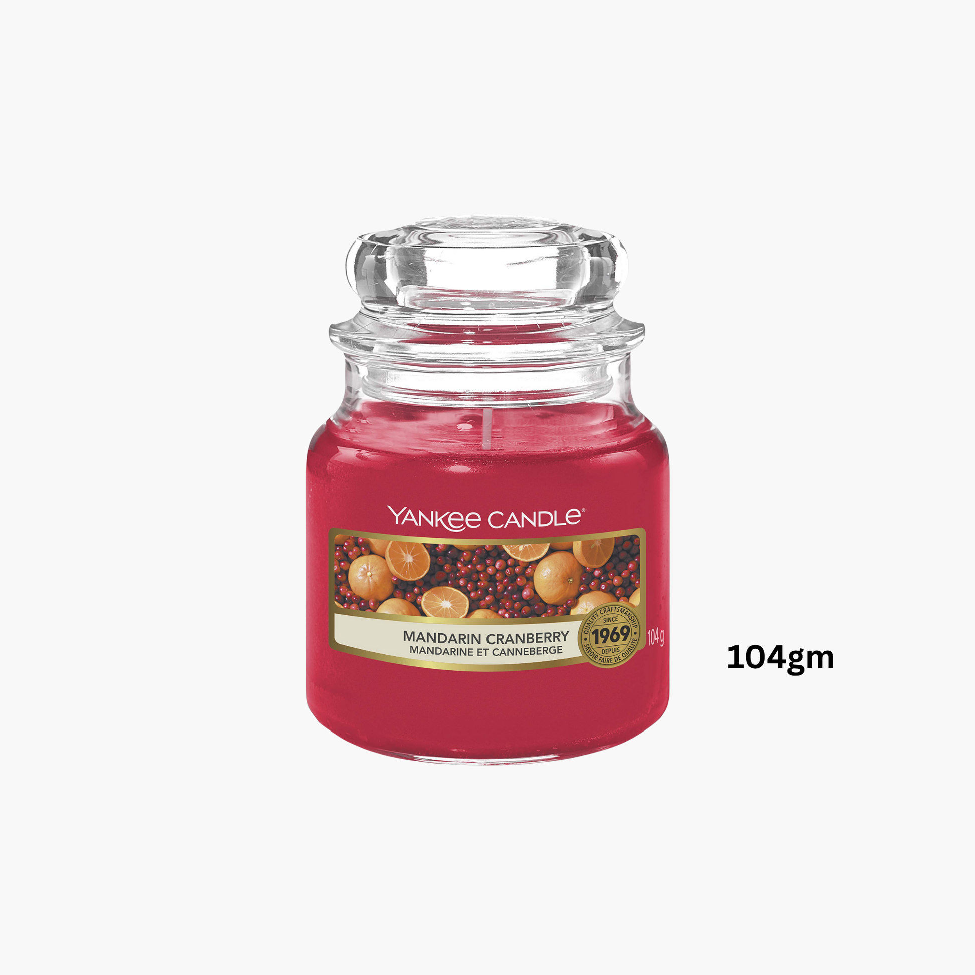 Yankee Candles Yankee Mandarin Cranberry Scented Candle 104gm - Buy in Pakistan | Perfume Daddy