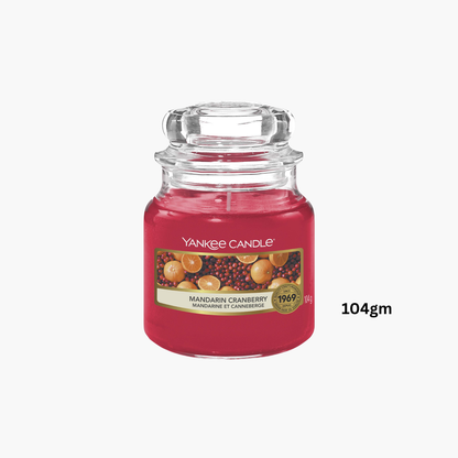 Yankee Candles Yankee Mandarin Cranberry Scented Candle 104gm - Buy in Pakistan | Perfume Daddy
