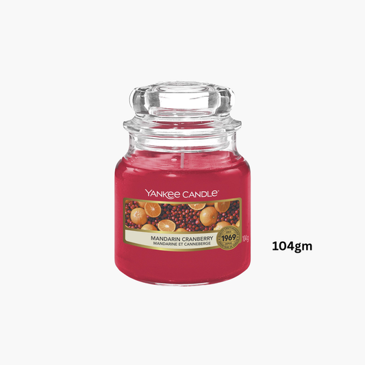Yankee Candles Yankee Mandarin Cranberry Scented Candle 104gm - Buy in Pakistan | Perfume Daddy