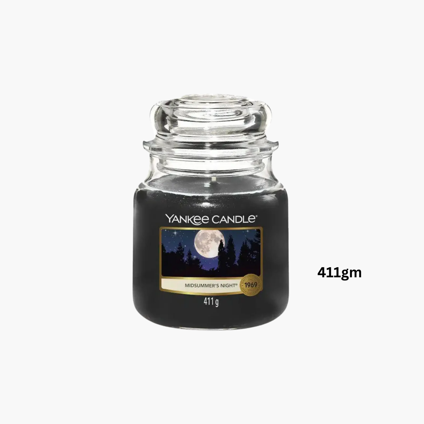 Yankee Candles Yankee Midsummer's Night Scented Candle Back View