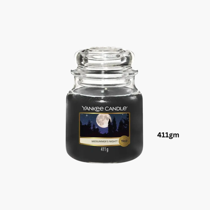 Yankee Candles Yankee Midsummer's Night Scented Candle Back View