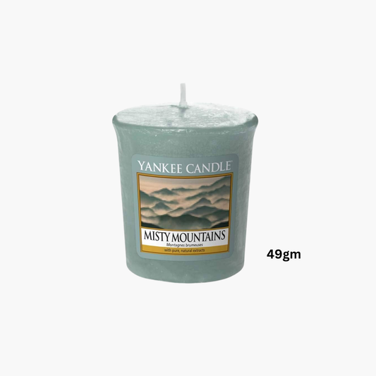 Yankee Candles Yankee Misty Mountains Scented Candle 49gm - Buy in Pakistan | Perfume Daddy