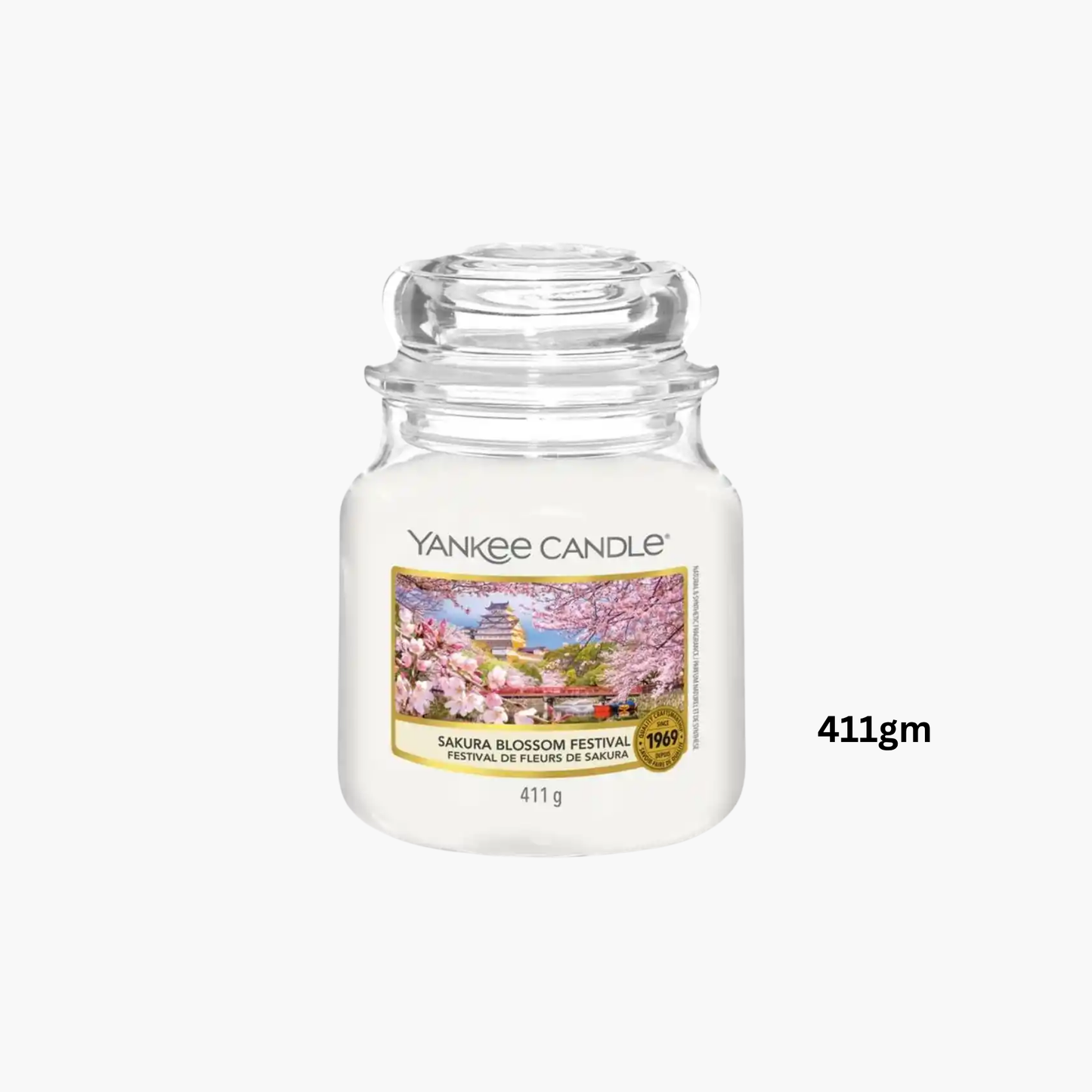 Yankee Candles Yankee Sakura Blossom Festival Scented Candle 411gm - Buy in Pakistan | Perfume Daddy