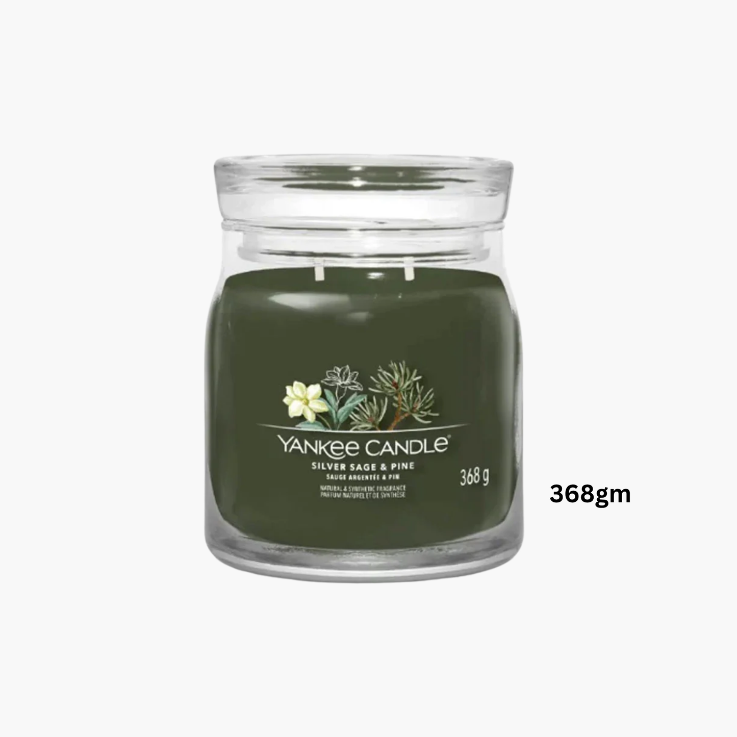 Yankee Candles Yankee Silver Sage & Pine Scented Candle 368gm - Buy in Pakistan | Perfume Daddy