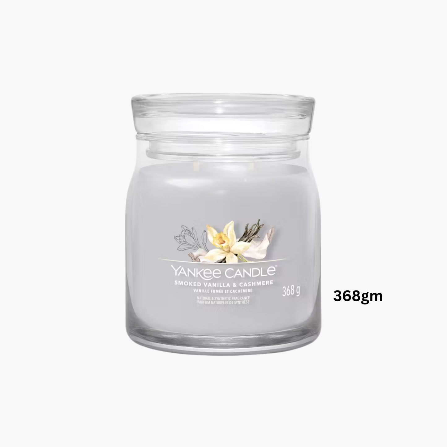 Yankee Candles Yankee Smoked Vanilla & Cashmere Scented Candle Fragrance Notes and Details