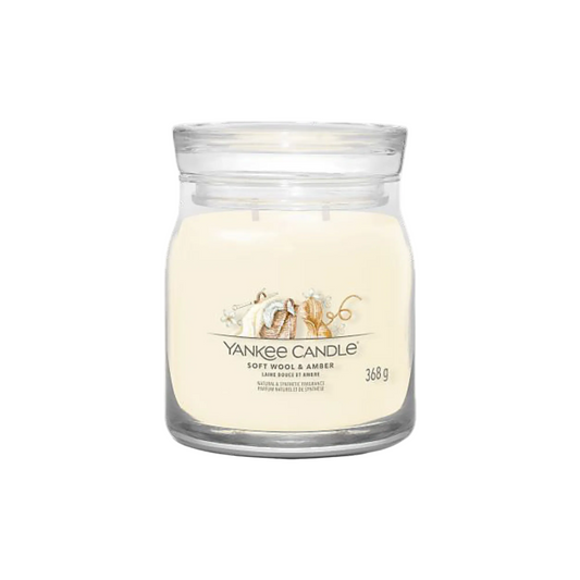 Yankee Candles Yankee Soft Wool & Amber Scented Candle - Buy in Pakistan | Perfume Daddy