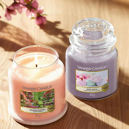 Yankee Candles Yankee Tranquil Garden Scented Candle Fragrance Notes and Details