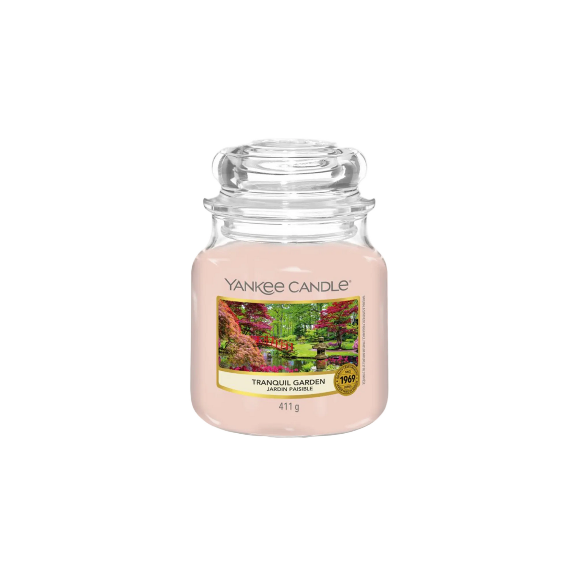 Yankee Candles Yankee Tranquil Garden Scented Candle - Buy in Pakistan | Perfume Daddy