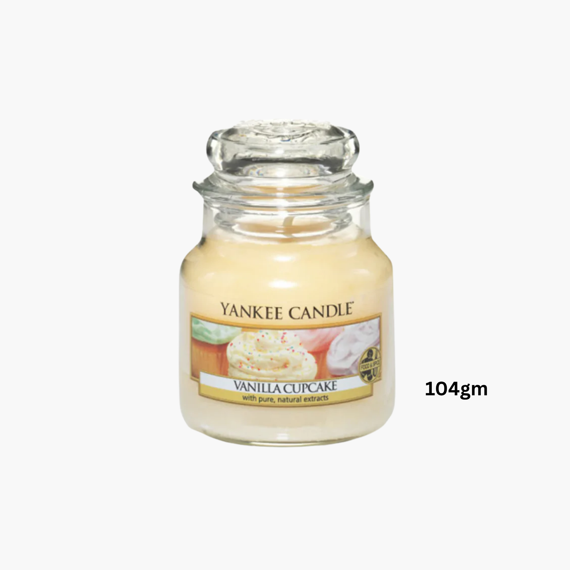 Yankee Candles Yankee Vanilla Cupcake Scented Candle Fragrance Notes and Details