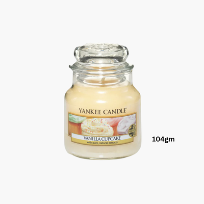 Yankee Candles Yankee Vanilla Cupcake Scented Candle Fragrance Notes and Details