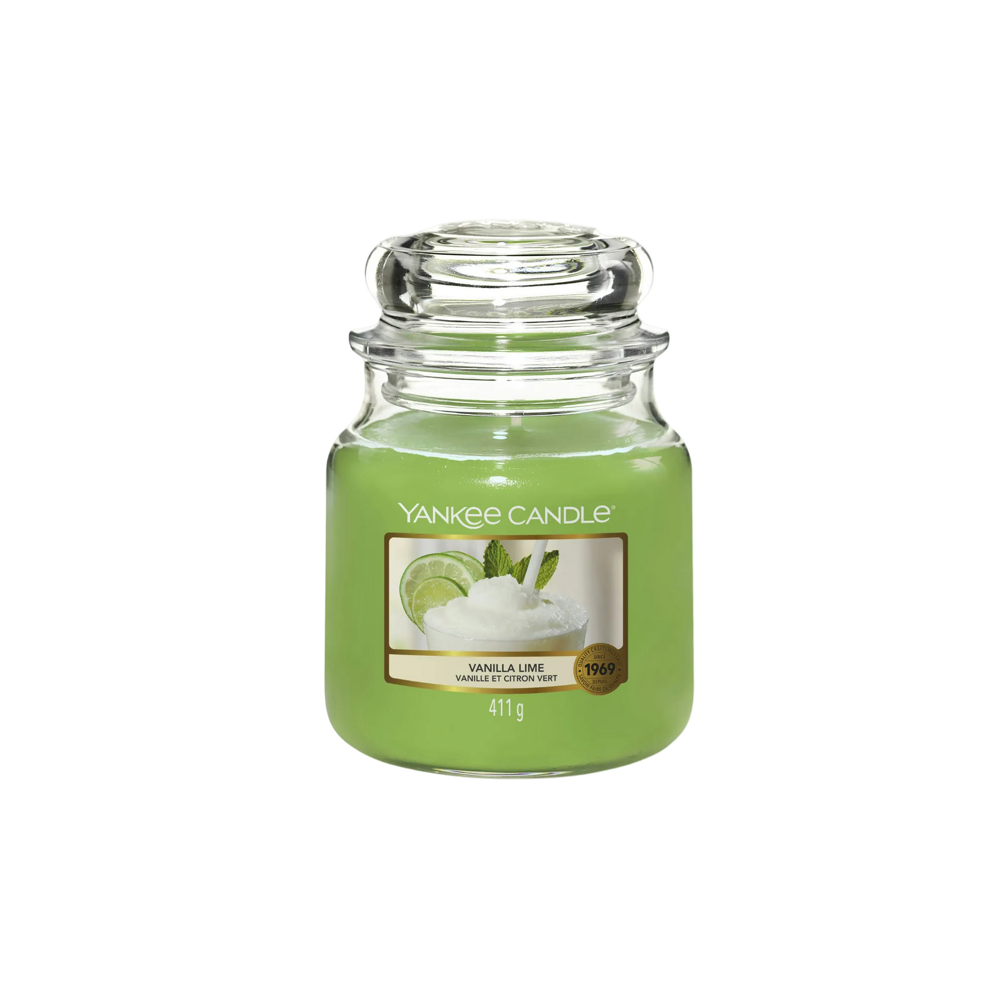 Yankee Candles Yankee Vanilla Lime Scented Candle - Buy in Pakistan | Perfume Daddy