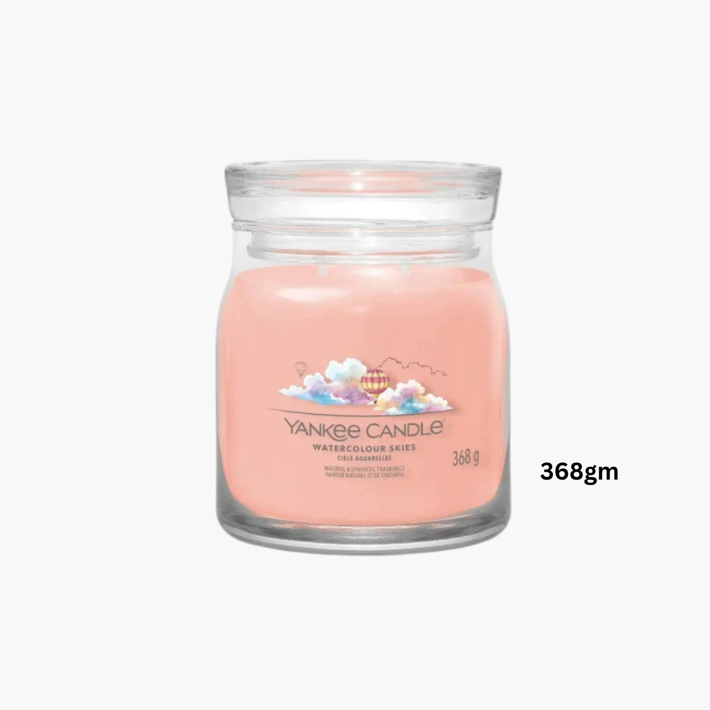 Yankee Candles Yankee Watercolour Skies Scented Candle Fragrance Notes and Details