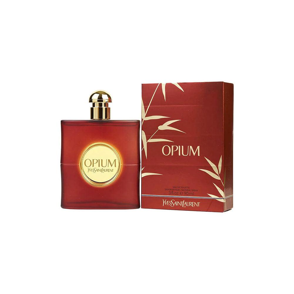 Yves Saint Laurent Opium Eau de Toilette 90ml Bottle and Box