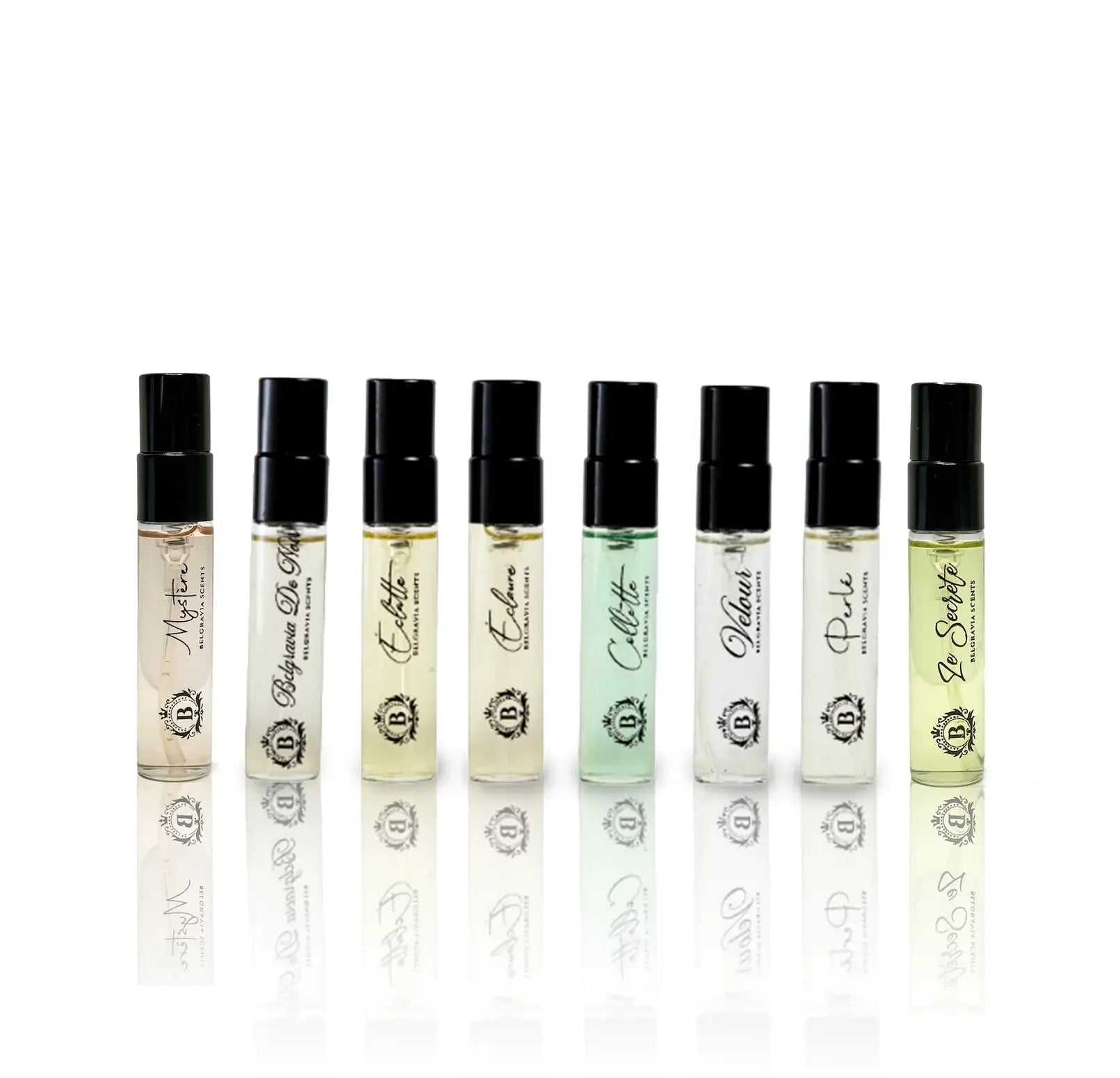 Belgravia Scents On The Go Vials : Eight Small And Stylish Vials
