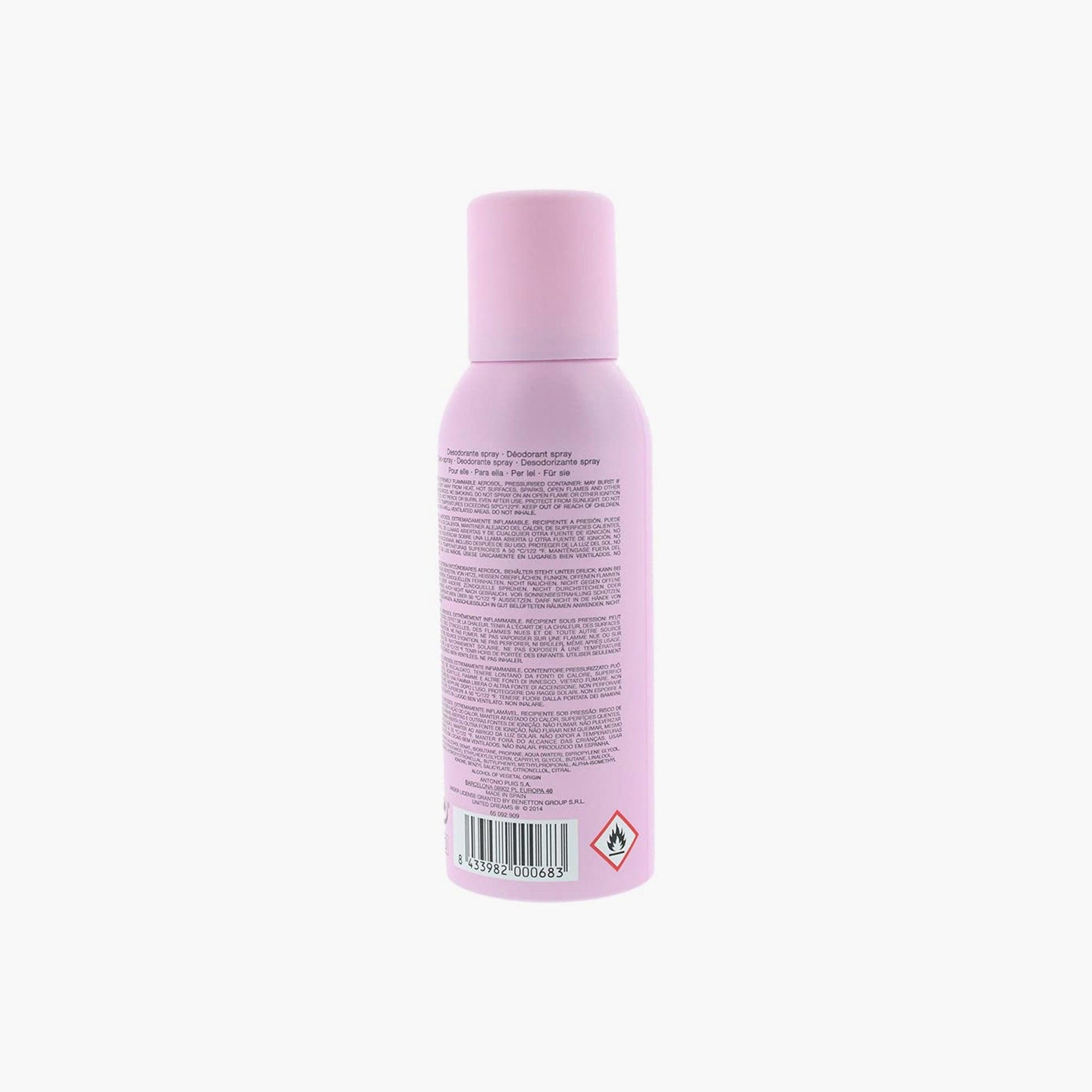 Benetton United Dreams Love Yourself Deodorant Spray For Her 150Ml