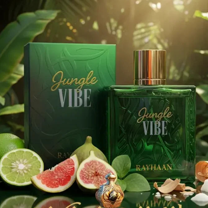 Rayhaan Perfumes Rayhaan Jungle Vibe Eau De Parfum For Men 100ml Fragrance Notes and Details